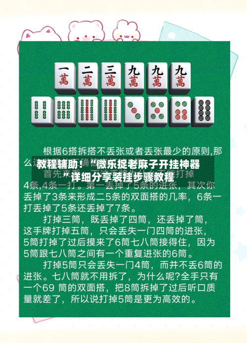 教程辅助！“微乐捉老麻子开挂神器	”详细分享装挂步骤教程-第2张图片