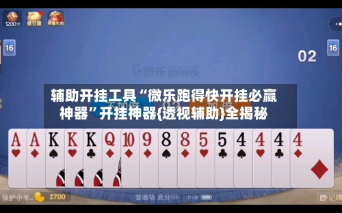 辅助开挂工具“微乐跑得快开挂必赢神器”开挂神器{透视辅助}全揭秘-第3张图片