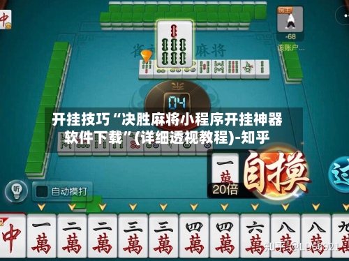 开挂技巧“决胜麻将小程序开挂神器软件下载”(详细透视教程)-知乎-第2张图片