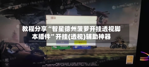 教程分享“智星德州菠萝开挂透视脚本插件”开挂(透视)辅助神器-第2张图片