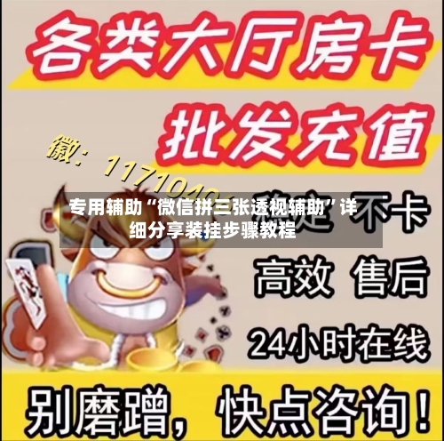 专用辅助“微信拼三张透视辅助”详细分享装挂步骤教程-第2张图片