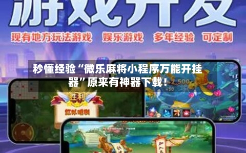 秒懂经验“微乐麻将小程序万能开挂器	”原来有神器下载！-第2张图片