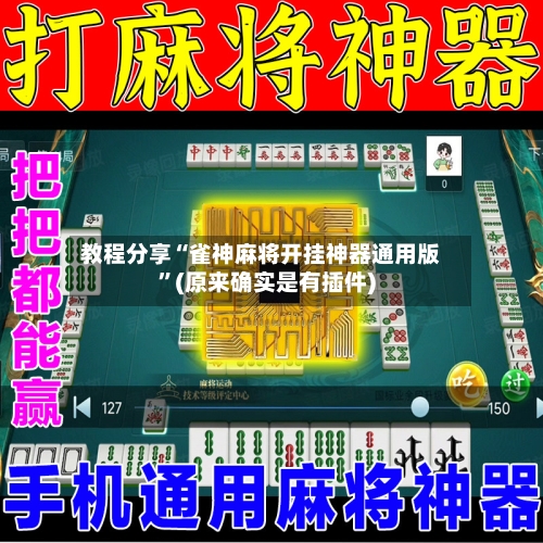 教程分享“雀神麻将开挂神器通用版”(原来确实是有插件)-第3张图片