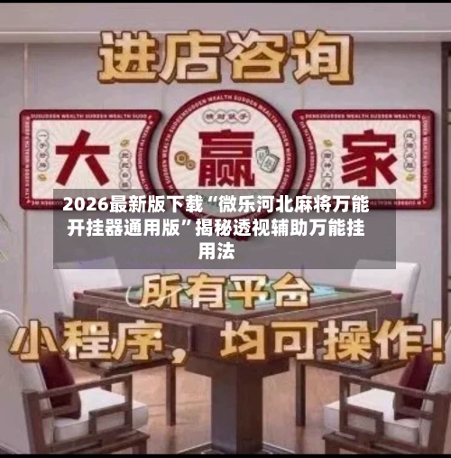 2026最新版下载“微乐河北麻将万能开挂器通用版”揭秘透视辅助万能挂用法-第3张图片