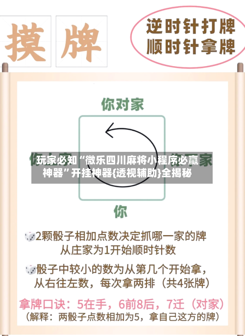 玩家必知“微乐四川麻将小程序必赢神器	”开挂神器{透视辅助}全揭秘-第2张图片