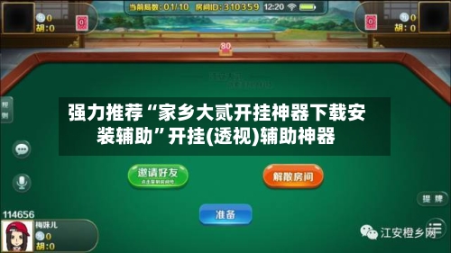强力推荐“家乡大贰开挂神器下载安装辅助”开挂(透视)辅助神器-第2张图片