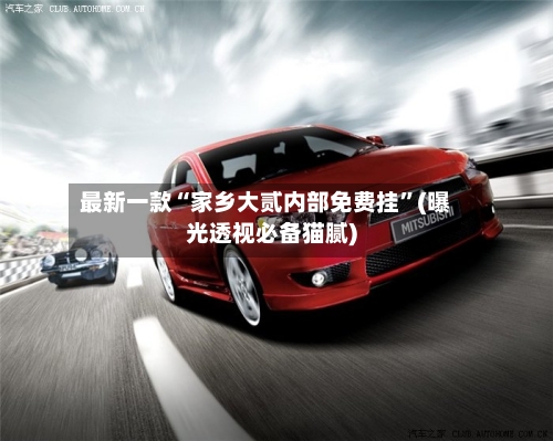 最新一款“家乡大贰内部免费挂	”(曝光透视必备猫腻)-第2张图片