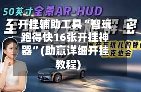 开挂辅助工具“智玩跑得快16张开挂神器”(助赢详细开挂教程)-第3张图片
