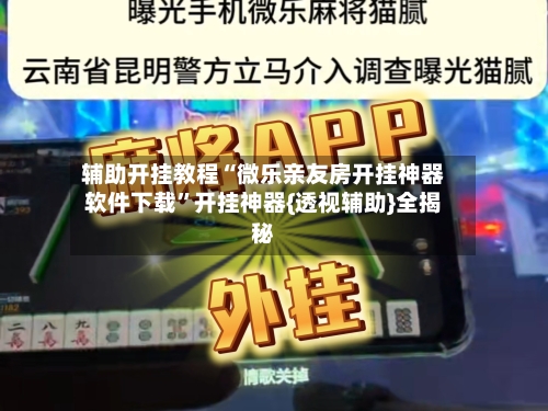 辅助开挂教程“微乐亲友房开挂神器软件下载”开挂神器{透视辅助}全揭秘-第3张图片