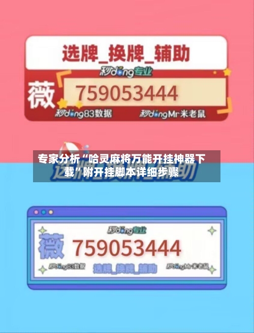 专家分析“哈灵麻将万能开挂神器下载”附开挂脚本详细步骤-第3张图片