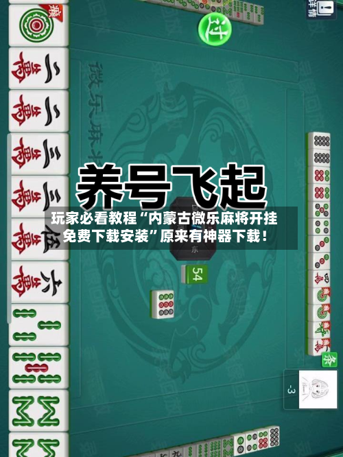 玩家必看教程“内蒙古微乐麻将开挂免费下载安装”原来有神器下载！-第2张图片
