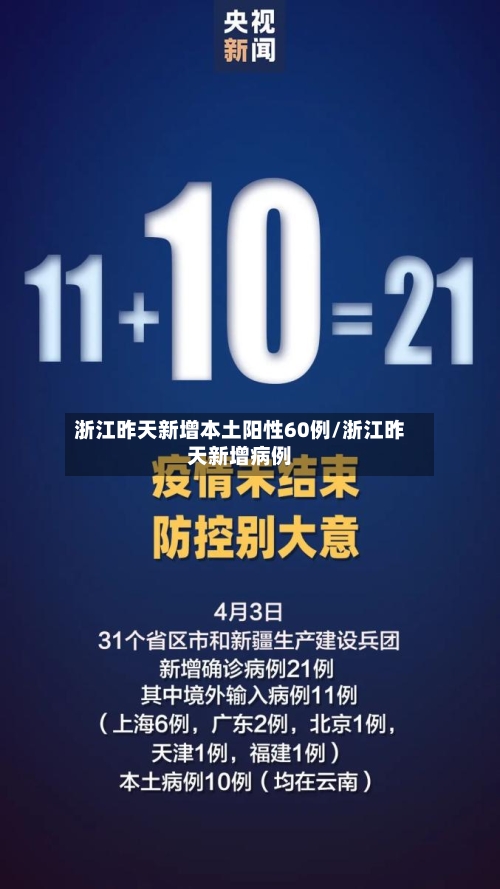 浙江昨天新增本土阳性60例/浙江昨天新增病例-第3张图片