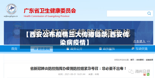 【西安公布疫情三大传播链条,西安传染病疫情】-第3张图片