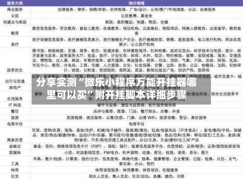 分享实测“微乐小程序万能开挂器哪里可以买”附开挂脚本详细步骤-第3张图片