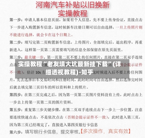 实操教程“老友填大坑最新挂下载”(详细透视教程)-知乎-第2张图片