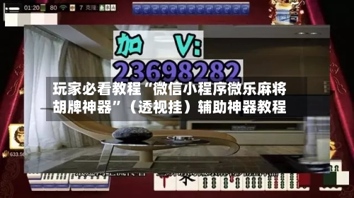 玩家必看教程“微信小程序微乐麻将胡牌神器”（透视挂）辅助神器教程-第3张图片