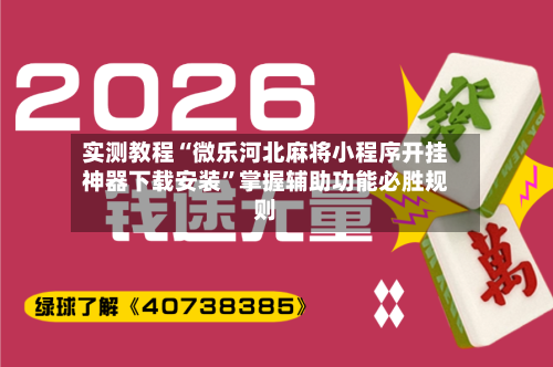实测教程“微乐河北麻将小程序开挂神器下载安装	”掌握辅助功能必胜规则-第2张图片