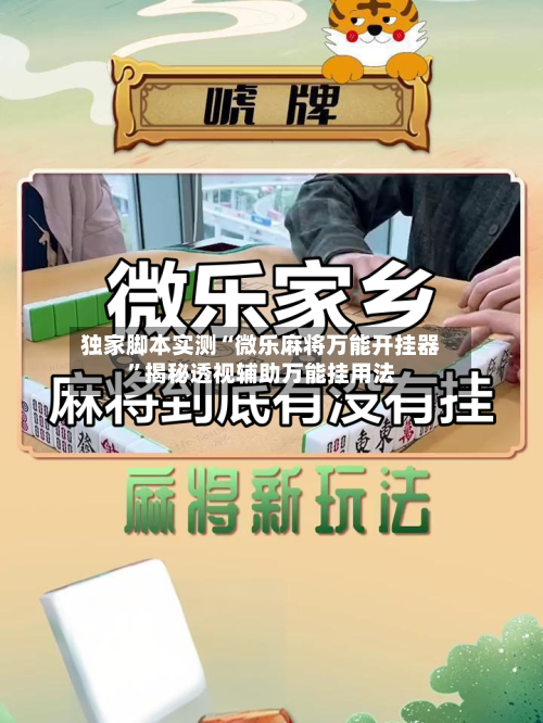 独家脚本实测“微乐麻将万能开挂器”揭秘透视辅助万能挂用法-第3张图片