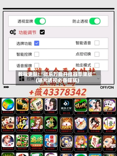 教程更新!“微乐万能开挂器苹果版”(曝光透视必备猫腻)-第3张图片