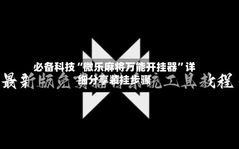 必备科技“微乐麻将万能开挂器”详细分享装挂步骤-第3张图片