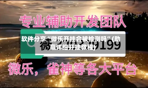 软件分享“微乐开挂会被检测吗”(助赢详细开挂教程)-第3张图片