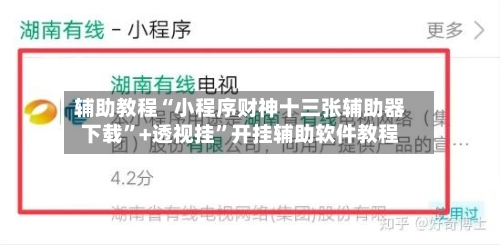 辅助教程“小程序财神十三张辅助器下载”+透视挂	”开挂辅助软件教程-第3张图片