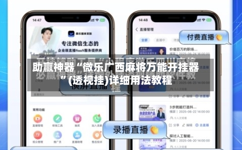 助赢神器“微乐广西麻将万能开挂器”(透视挂)详细用法教程-第2张图片