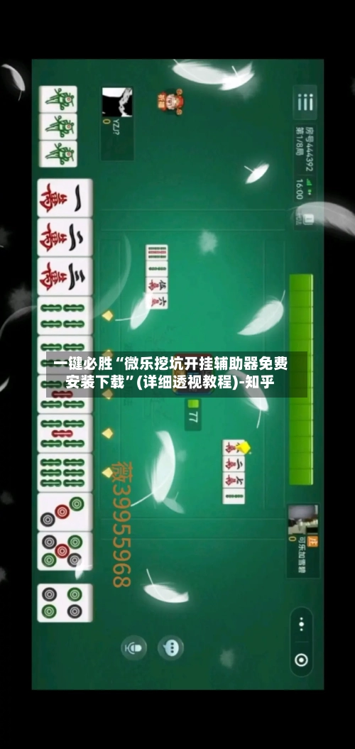 一键必胜“微乐挖坑开挂辅助器免费安装下载”(详细透视教程)-知乎-第2张图片