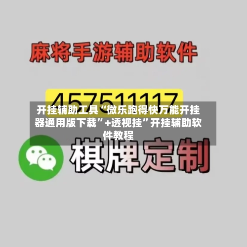 开挂辅助工具“微乐跑得快万能开挂器通用版下载”+透视挂	”开挂辅助软件教程-第2张图片