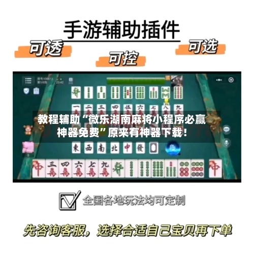 教程辅助“微乐湖南麻将小程序必赢神器免费	”原来有神器下载！-第2张图片