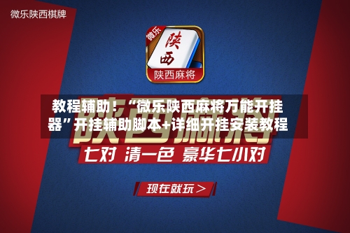 教程辅助！“微乐陕西麻将万能开挂器”开挂辅助脚本+详细开挂安装教程-第2张图片