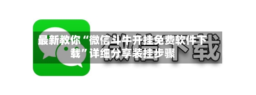 最新教你“微信斗牛开挂免费软件下载”详细分享装挂步骤-第3张图片