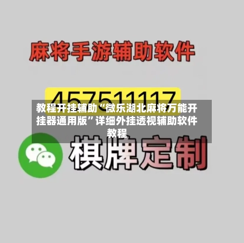 教程开挂辅助“微乐湖北麻将万能开挂器通用版”详细外挂透视辅助软件教程