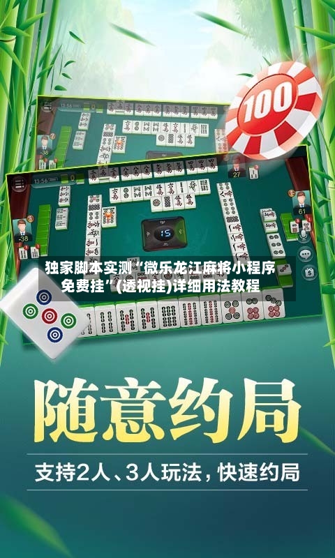 独家脚本实测“微乐龙江麻将小程序免费挂”(透视挂)详细用法教程-第2张图片