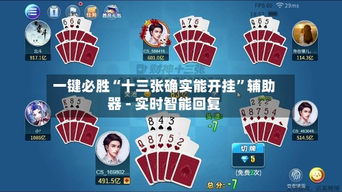 一键必胜“十三张确实能开挂”辅助器 - 实时智能回复-第2张图片