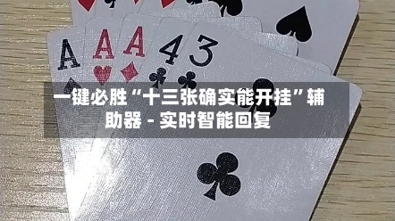 一键必胜“十三张确实能开挂”辅助器 - 实时智能回复-第2张图片