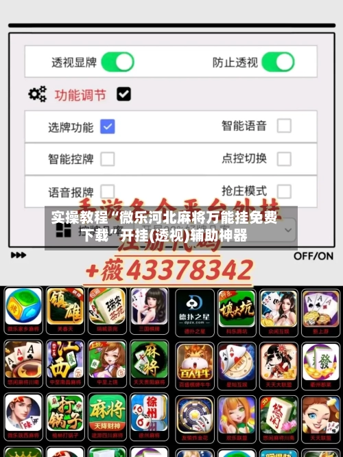 实操教程“微乐河北麻将万能挂免费下载	”开挂(透视)辅助神器-第2张图片