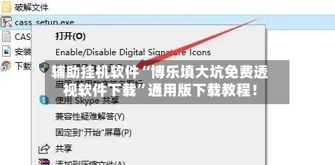 辅助挂机软件“博乐填大坑免费透视软件下载	”通用版下载教程！-第2张图片
