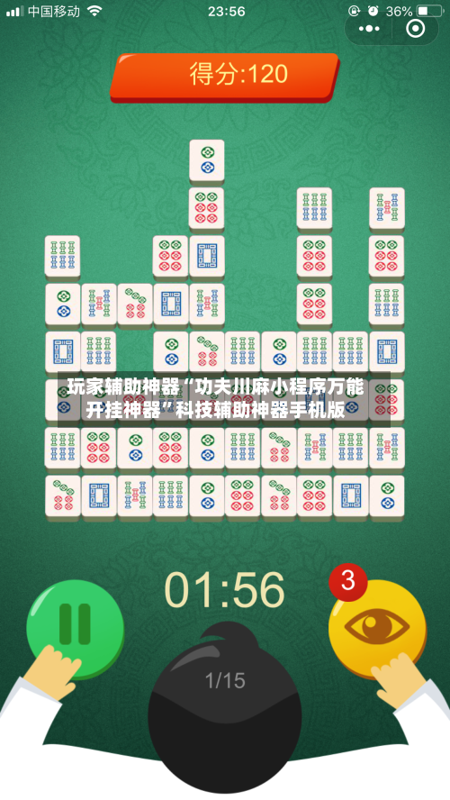 玩家辅助神器“功夫川麻小程序万能开挂神器”科技辅助神器手机版-第2张图片