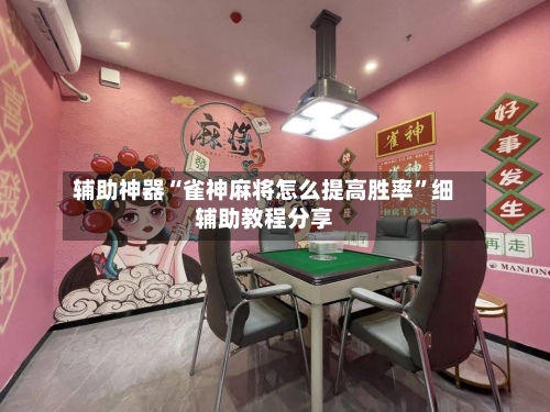 辅助神器“雀神麻将怎么提高胜率”细辅助教程分享