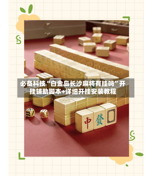 必备科技“白金岛长沙麻将有挂吗	”开挂辅助脚本+详细开挂安装教程-第2张图片