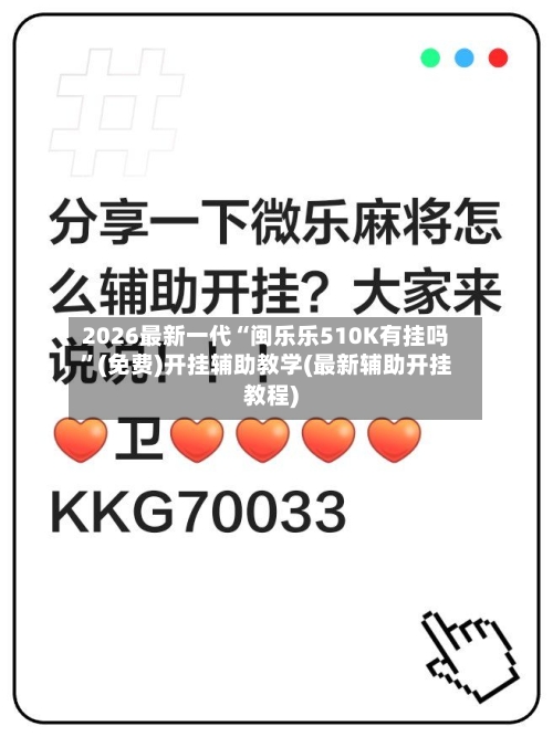 2026最新一代“闽乐乐510K有挂吗”(免费)开挂辅助教学(最新辅助开挂教程)-第2张图片