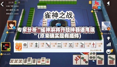 专家分析“雀神麻将开挂神器通用版”(原来确实是有插件)-第2张图片