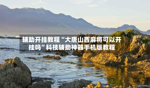 辅助开挂教程“大唐山西麻将可以开挂吗”科技辅助神器手机版教程-第2张图片