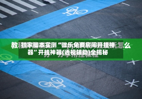 独家脚本实测“微乐免费房间开挂神器”开挂神器{透视辅助}全揭秘-第2张图片