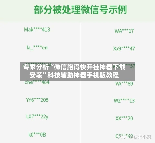 专家分析“微信跑得快开挂神器下载安装”科技辅助神器手机版教程-第2张图片
