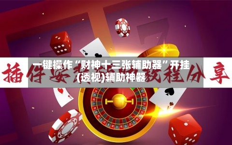 一键操作“财神十三张辅助器”开挂(透视)辅助神器-第2张图片