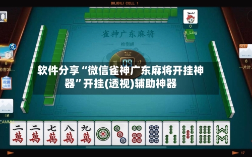 软件分享“微信雀神广东麻将开挂神器”开挂(透视)辅助神器-第2张图片