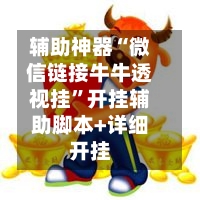 辅助神器“微信链接牛牛透视挂”开挂辅助脚本+详细开挂-第3张图片