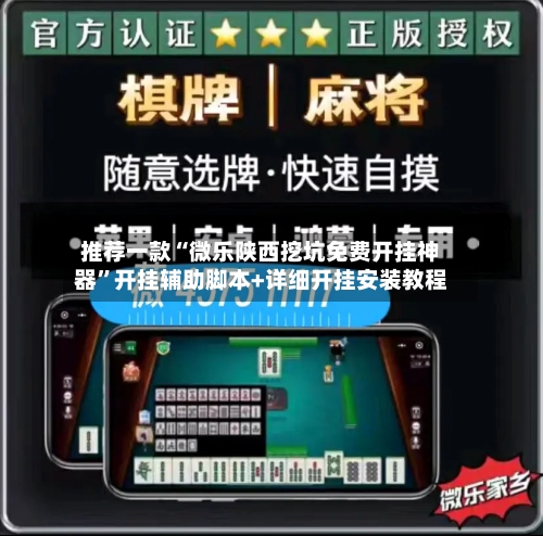 推荐一款“微乐陕西挖坑免费开挂神器”开挂辅助脚本+详细开挂安装教程-第2张图片